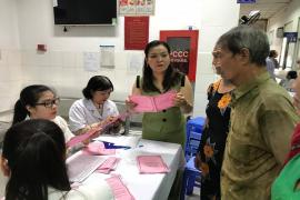 Arti đồng hành cùng chương trình khám bệnh miễn phí tại Bệnh viện Quốc Ánh - Bình Tân